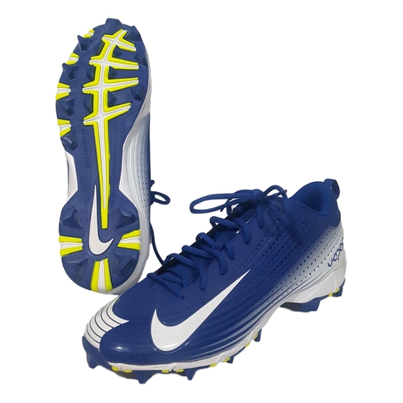 Nike Other - NIKE Vapor Cleat Keystone 2 Low Fastflex Tech Sneakers blue yellow white